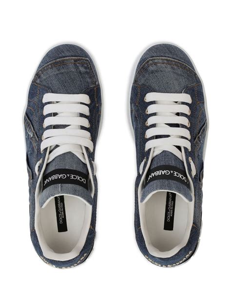 dolce and gabbana sneakers women|dolce and gabbana denim sneakers.